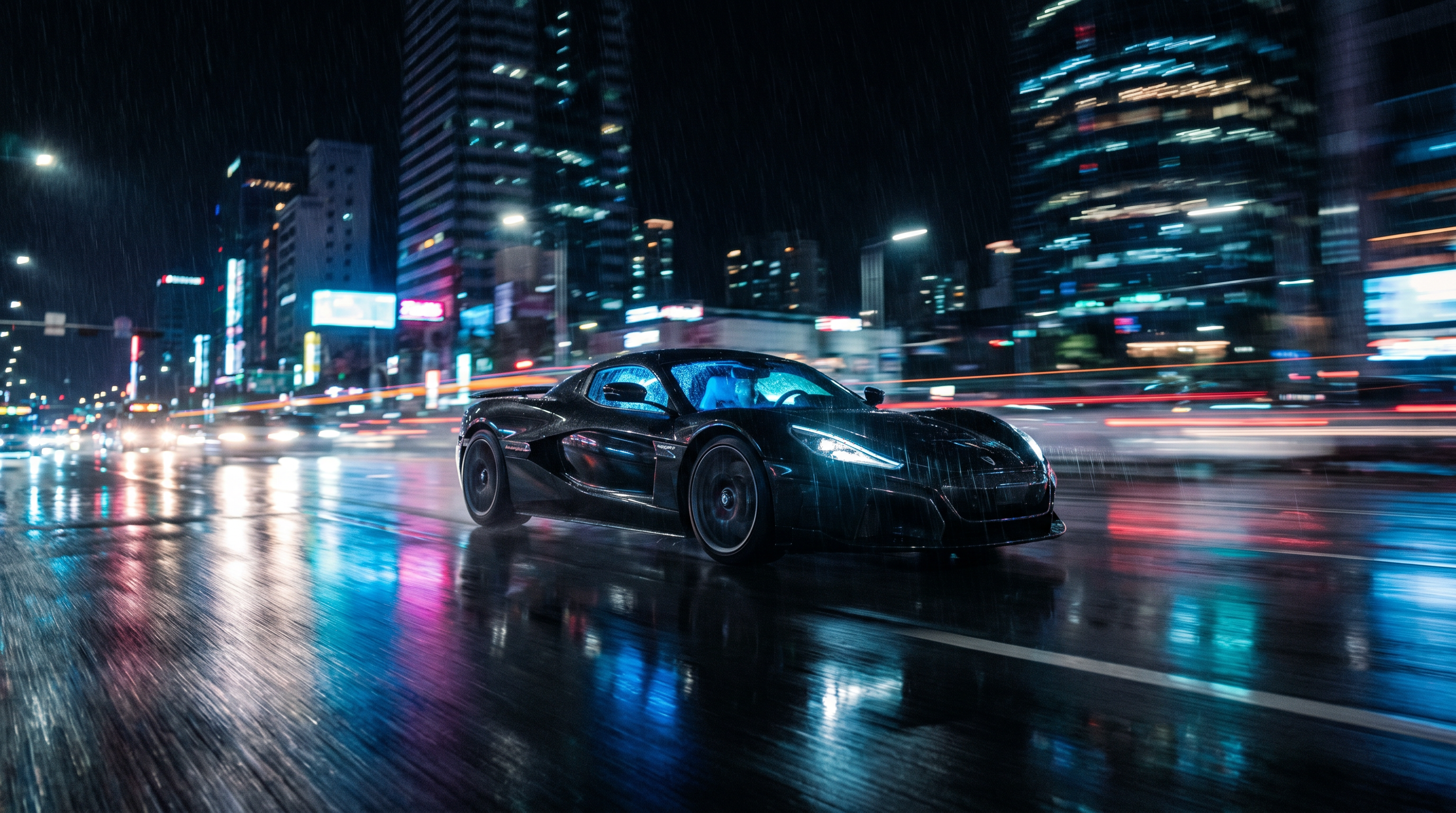 Pedal — cinematic night driving